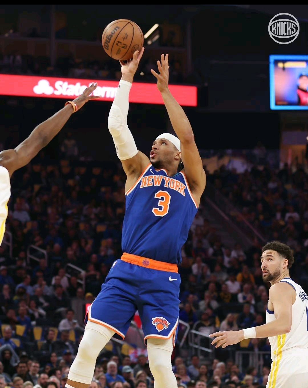 尼克斯客场逆转勇士，实现两连胜！